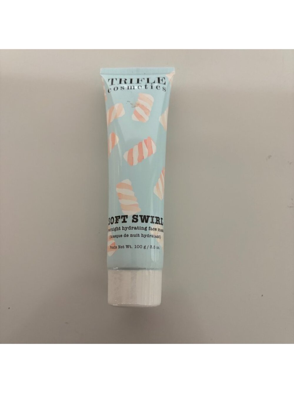 Trifle Cosmetics Soft Swirl Nourishing Overnight Hydrating Face Mask 3.5 oz NEW